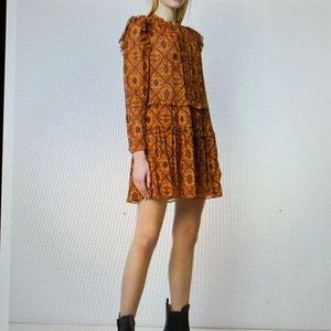 Ulla Johnson, long sleeve shift dress
